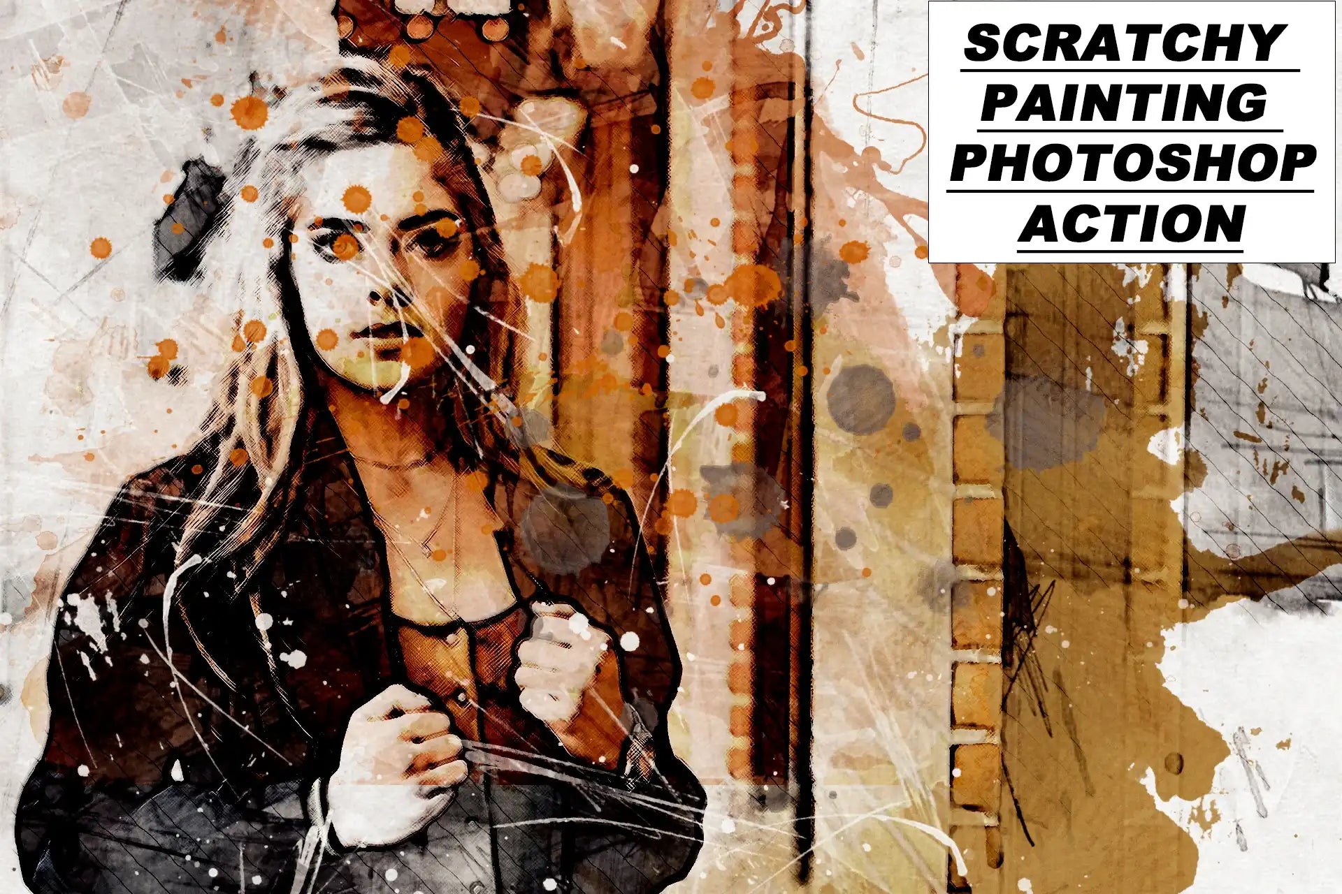 14 Plug And Play Painting Photoshop Actions Bundle - Photoboto