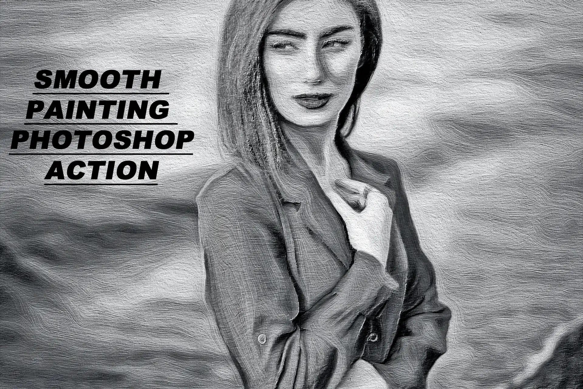 14 Plug And Play Painting Photoshop Actions Bundle - Photoboto