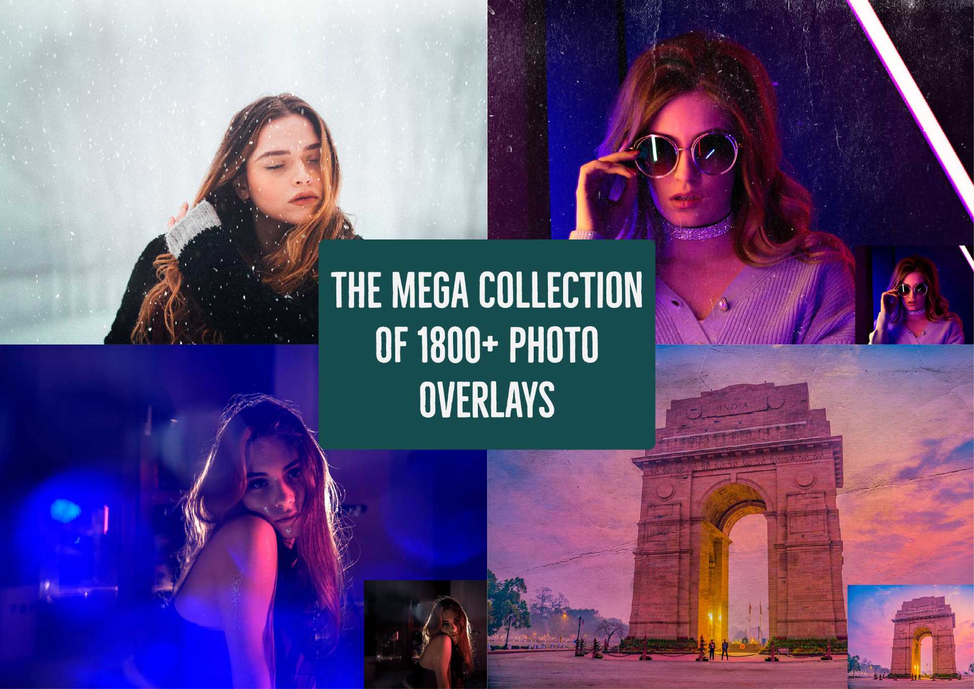The Mega Collection Of 1800+ Photo Overlays - Photoboto