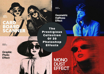 The Prestigious Collection Of 20 Photoshop Effects