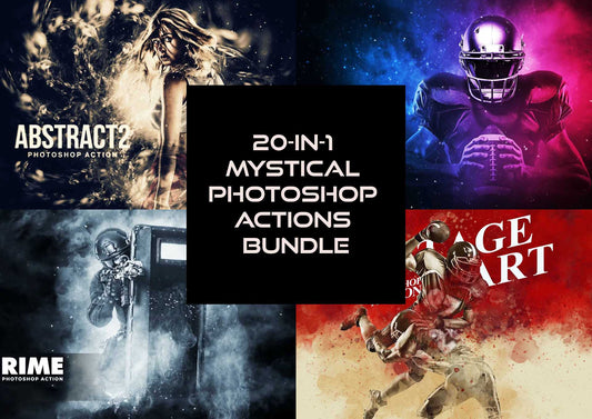 20-In-1 Mystical Photoshop Actions Bundle - Photoboto