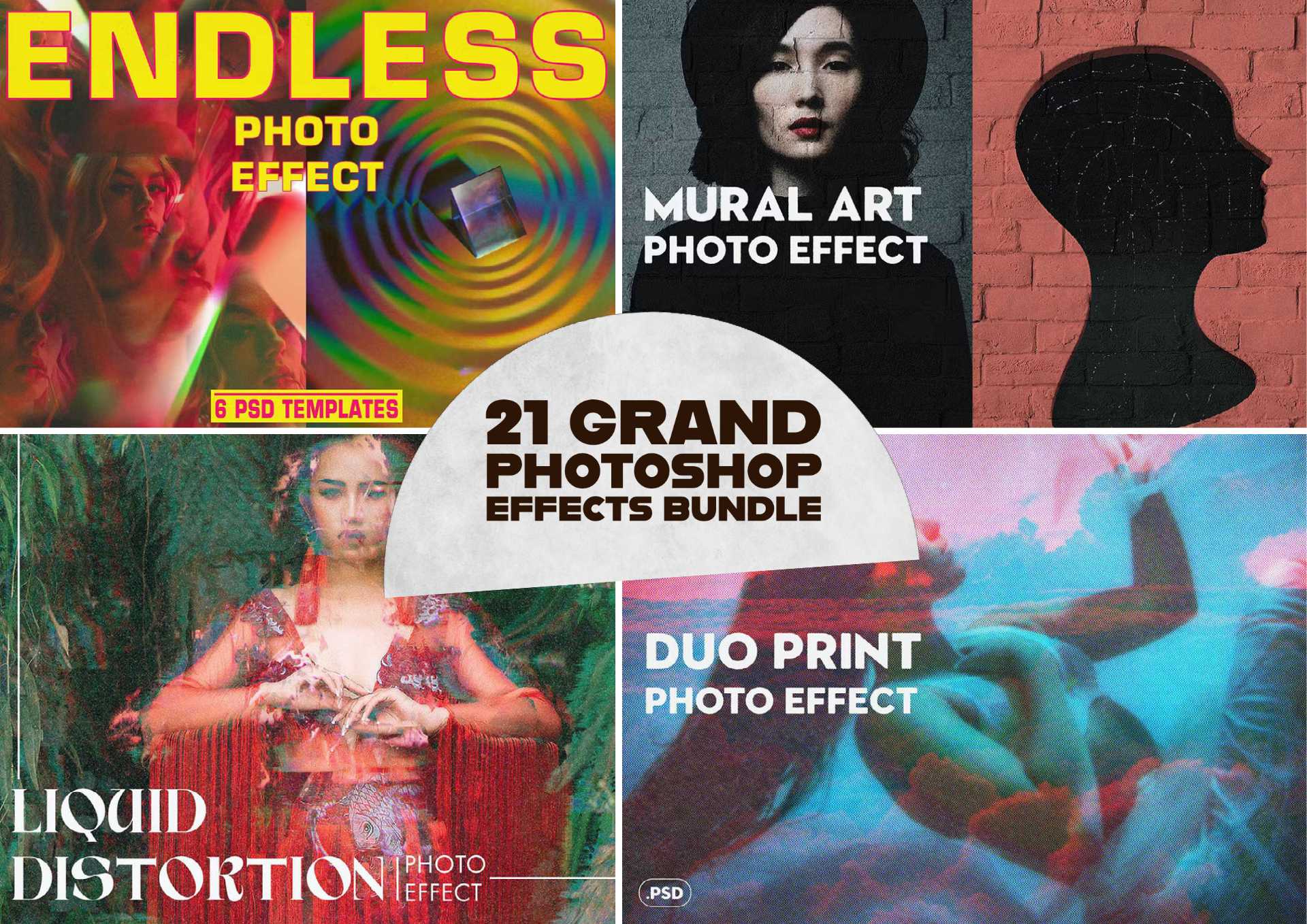 21-In-1 Grand Photoshop Effects Bundle - Photoboto