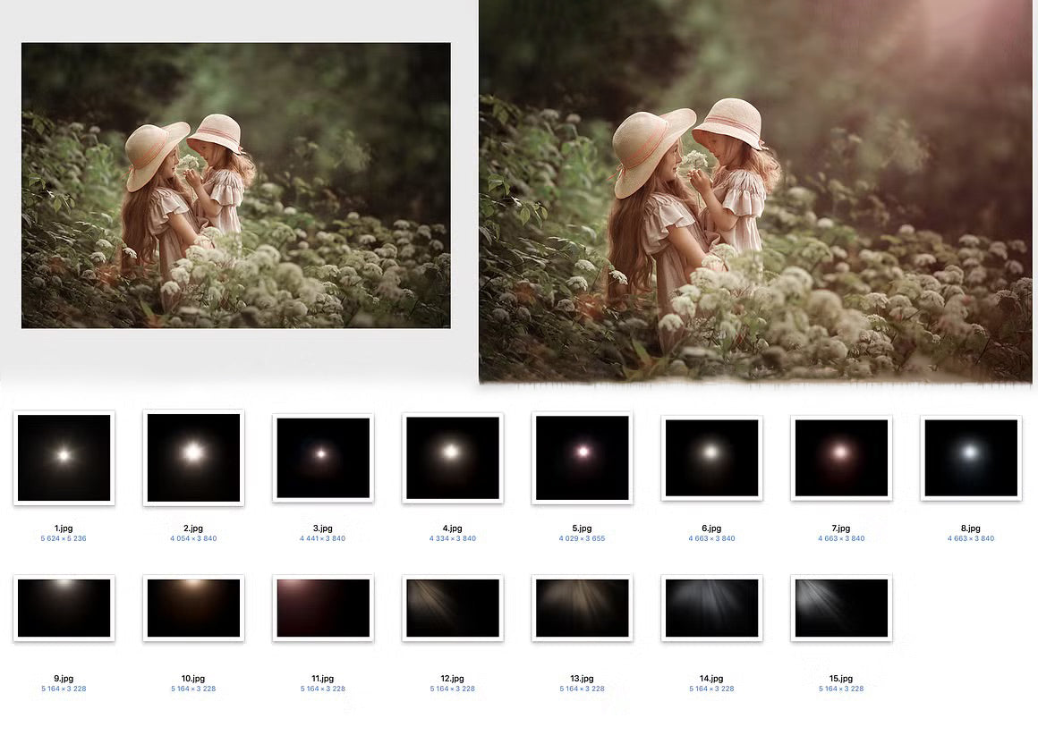 900+ Classy Photo Overlays Bundle