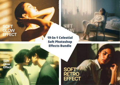19-In-1 Celestial Soft Photoshop Effects Bundle
