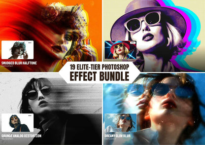 19 Elite-Tier Photoshop Effect Bundle