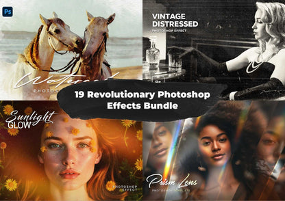 19 Revolutionary Photoshop Effects Bundle