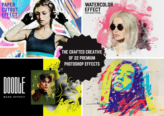 The Crafted Creative Of 22 Premium Photoshop Effects