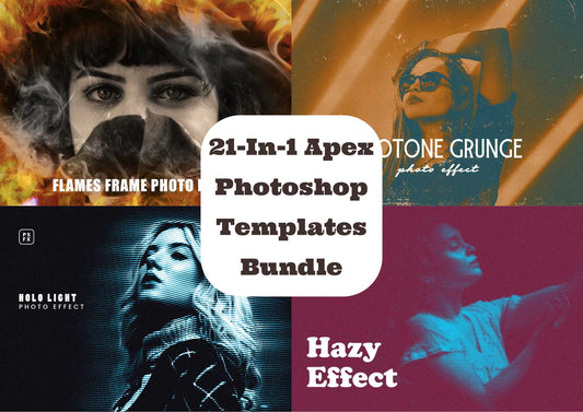 21-In-1 Apex Photoshop Templates Bundle - Photoboto