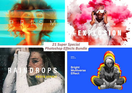 21 Super Special Photoshop Effects Bundle - Photoboto