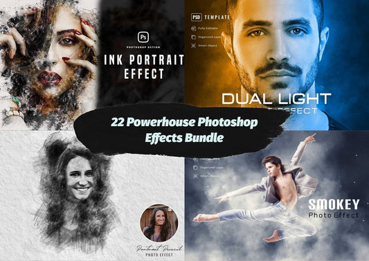 22 Powerhouse Photoshop Effects Bundle
