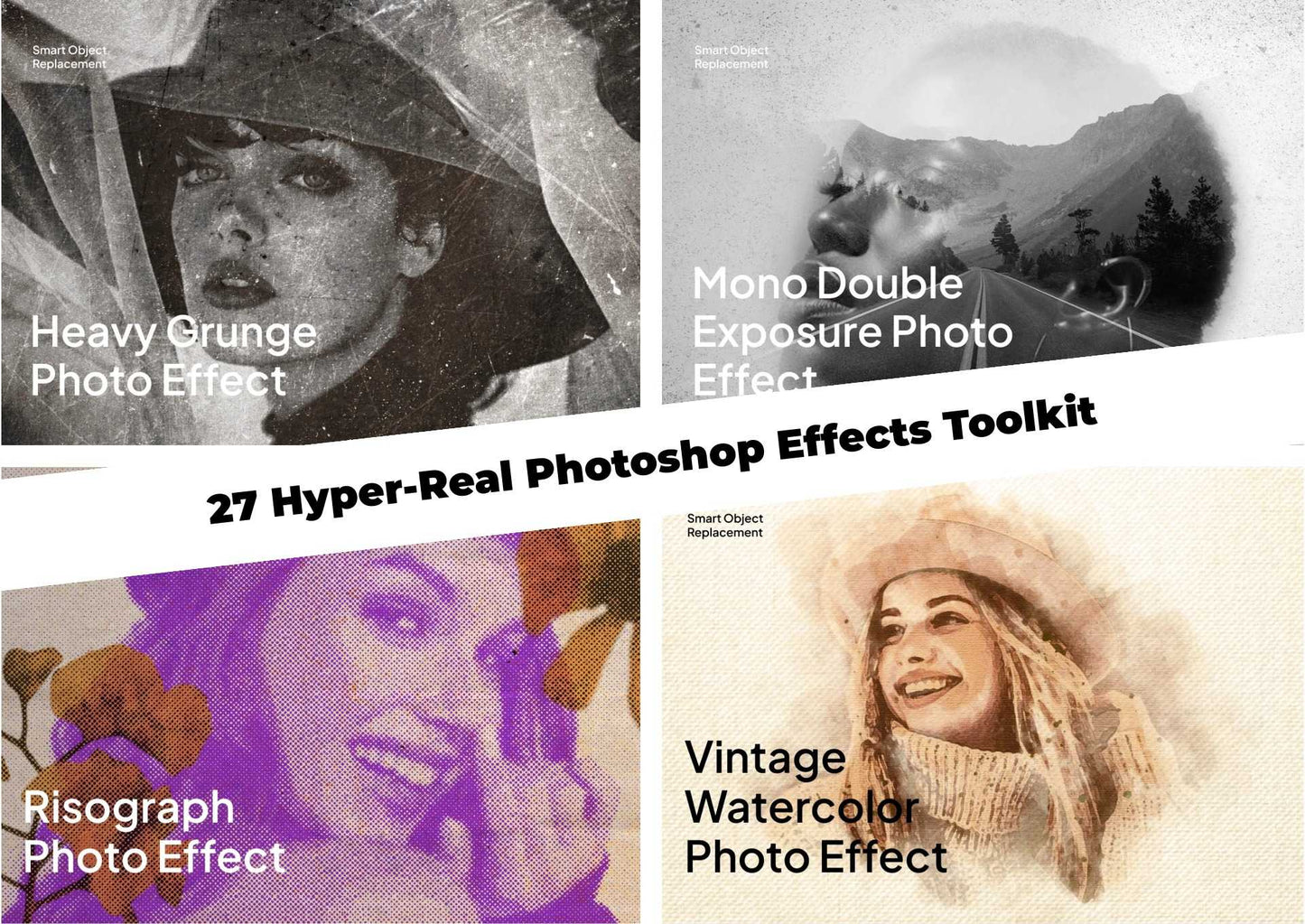 27 Hyper-Real Photoshop Effects Toolkit
