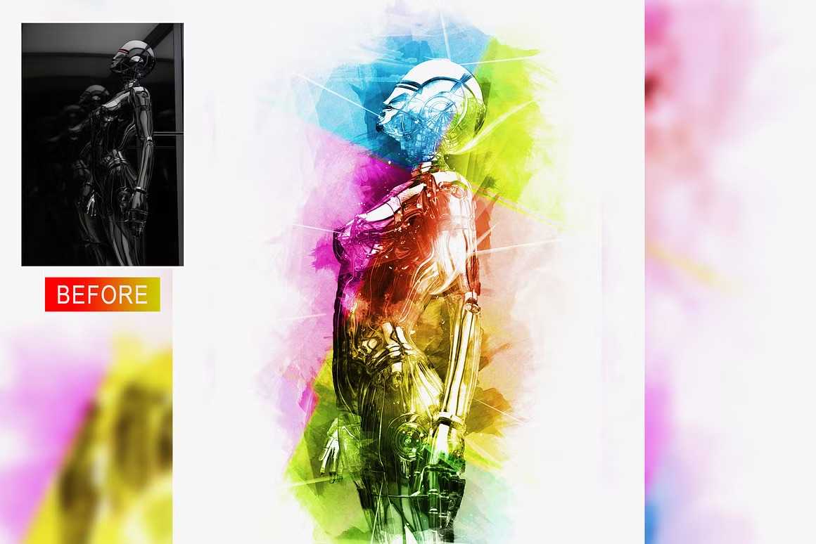 25-In-1 Bespoke Photoshop Actions Designer Set