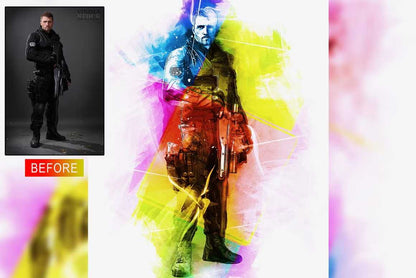 25-In-1 Bespoke Photoshop Actions Designer Set