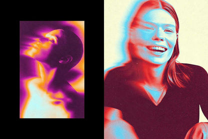 The Acid Rush Bundle Of 20 Photoshop Effects