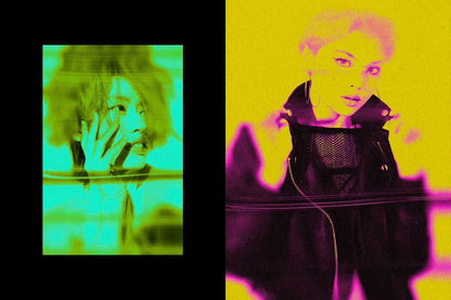 The Acid Rush Bundle Of 20 Photoshop Effects