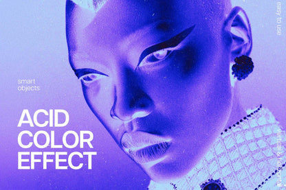The Acid Rush Bundle Of 20 Photoshop Effects