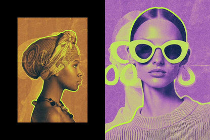 The Acid Rush Bundle Of 20 Photoshop Effects