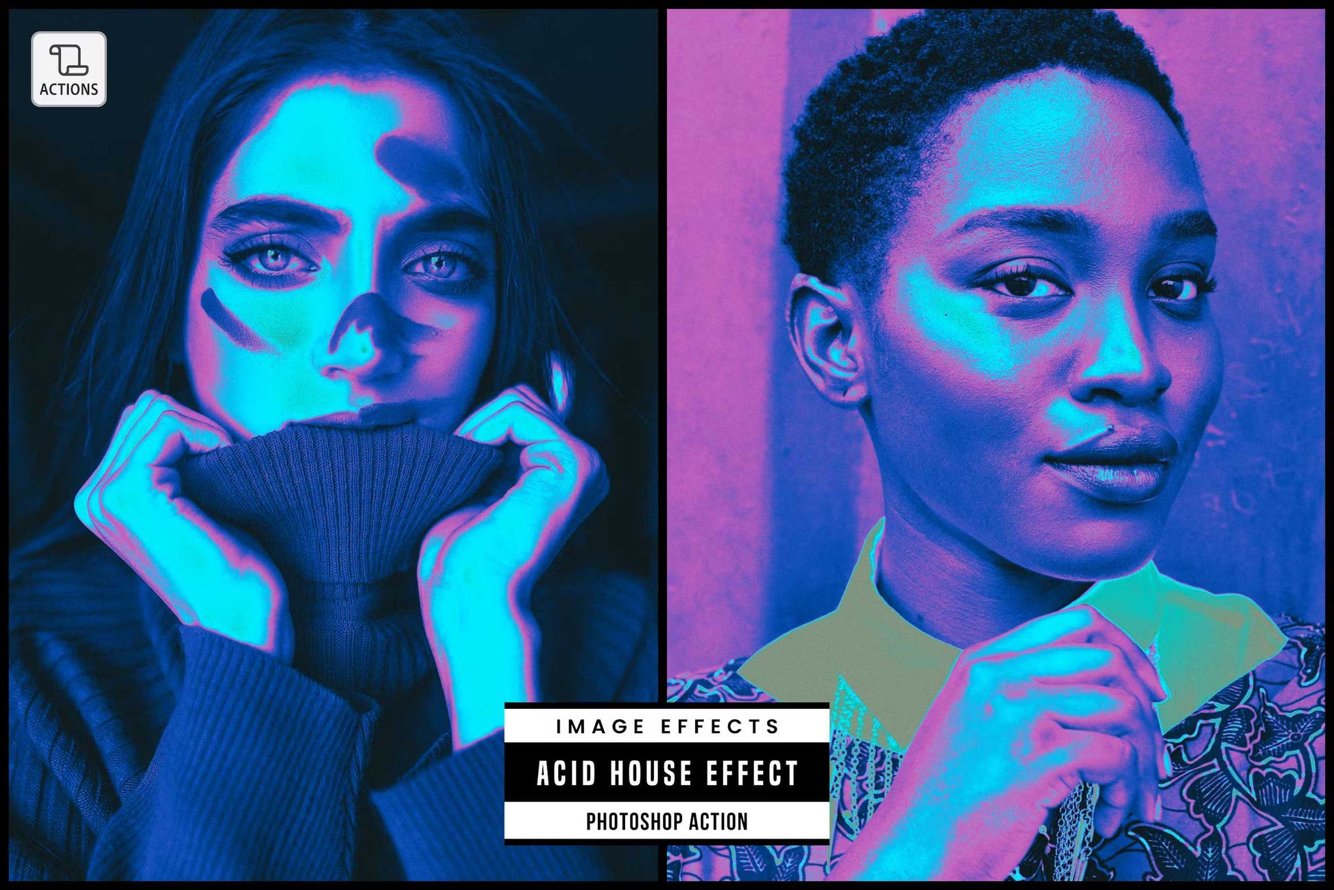 16 Scintillating Photoshop Actions Bundle - Photoboto