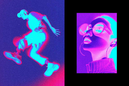 The Acid Rush Bundle Of 20 Photoshop Effects