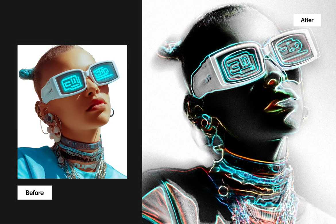 19 Cutting-Edge Photoshop Effects Bundle
