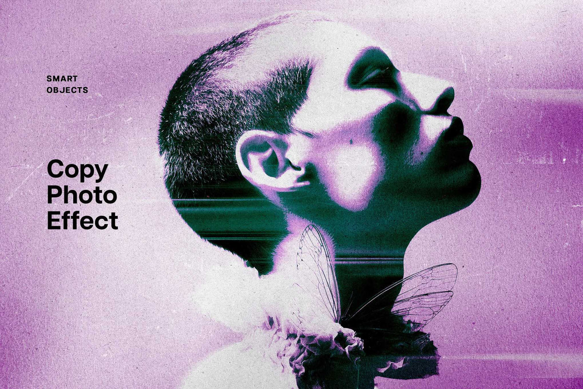 The Acid Rush Bundle Of 20 Photoshop Effects