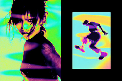 The Acid Rush Bundle Of 20 Photoshop Effects