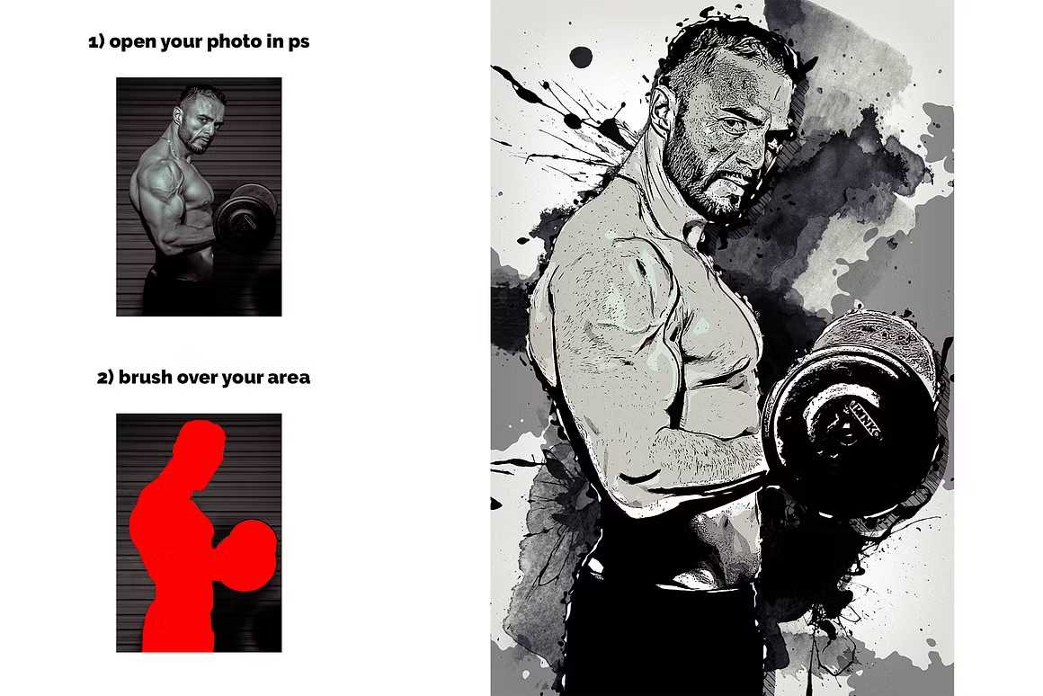 22-In-1 Artisanal Photoshop Actions Bundle