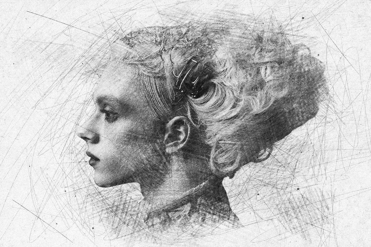 18-In-1 Sketch Mastery Photoshop Effects Bundle