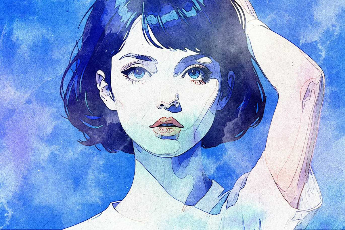 17-In-1 Textured Watercolor Photoshop Effects Bundle