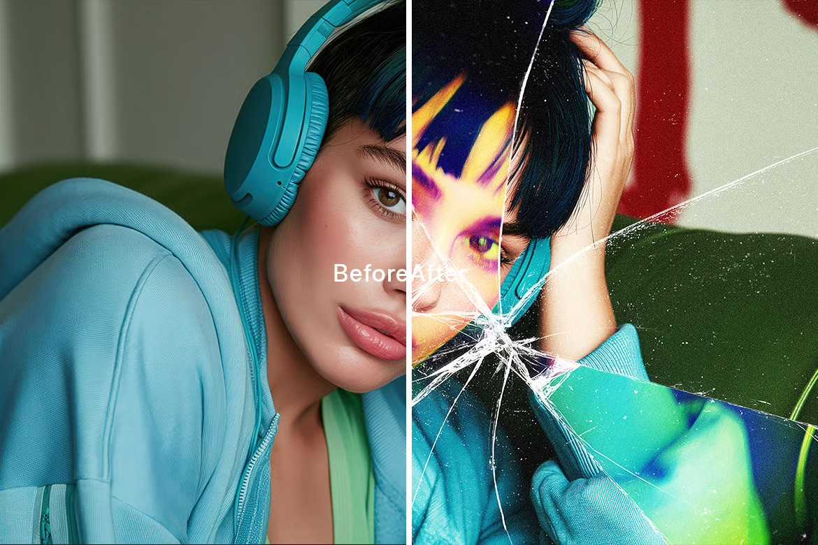 23 Creative Excellence Photoshop Effects Collection