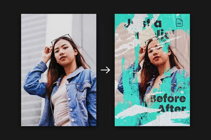 18 Comprehensive Portrait Photoshop Templates Bundle - Photoboto