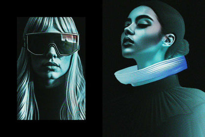 The Diamond Collection Of 23 Photoshop Templates
