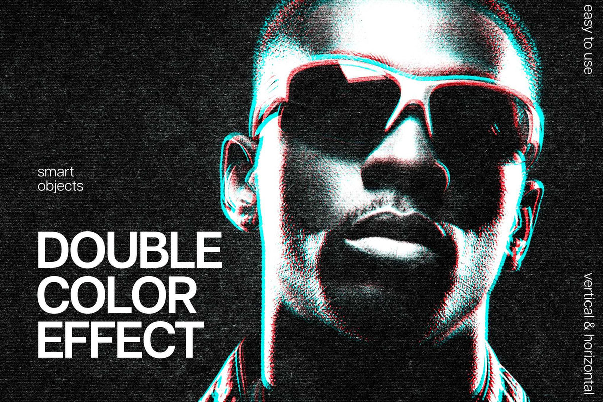 31-In-1 Cyber Distortion Photoshop Effects Bundle
