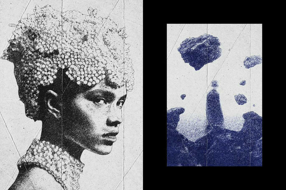 18-In-1 Sketch Mastery Photoshop Effects Bundle