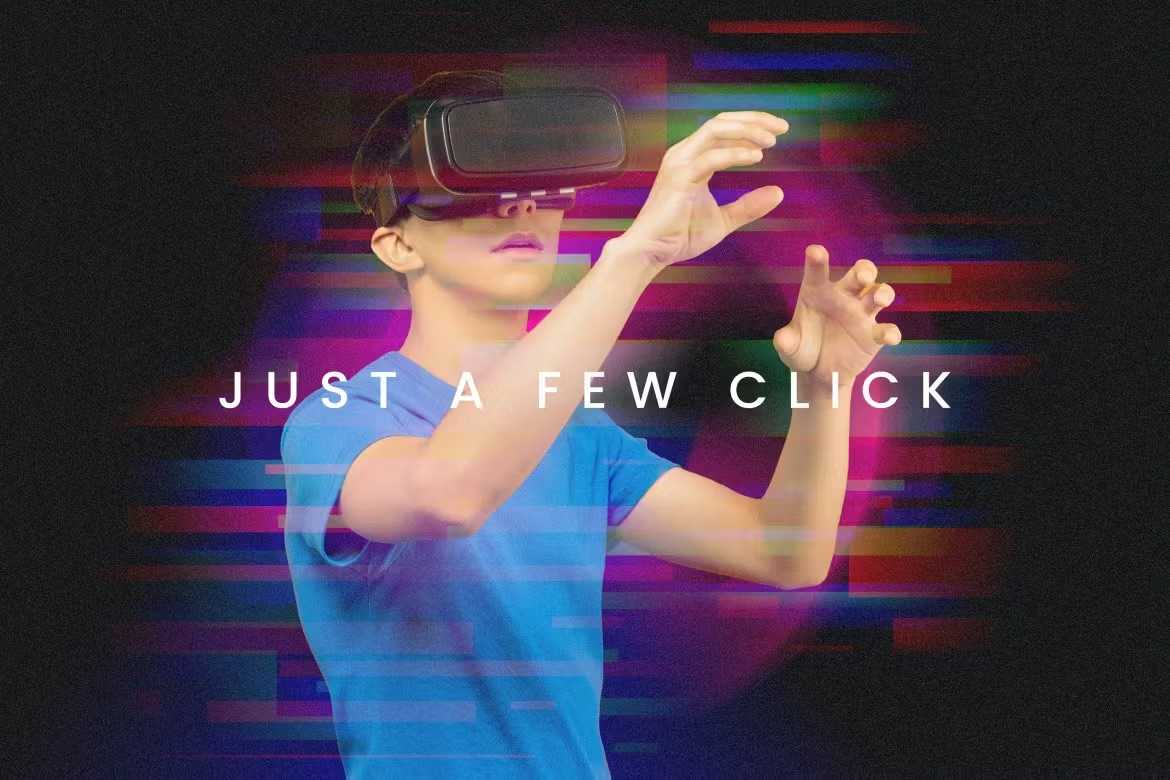24 Disruptive Glitch Photoshop Effects - Photoboto