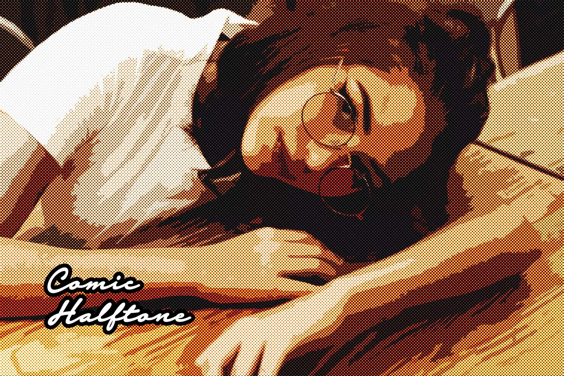 29 Classic Halftone Photoshop Effects - Photoboto