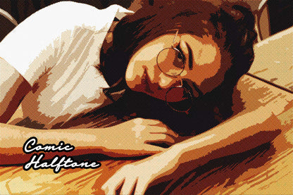 29 Classic Halftone Photoshop Effects - Photoboto