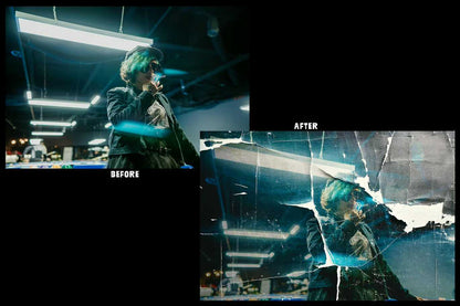 22 Cinematic Photoshop Add-Ons Collection