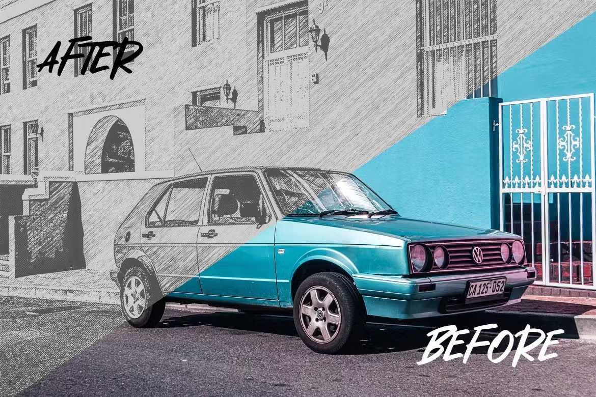 29 Classic Halftone Photoshop Effects - Photoboto