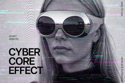 23-In-1 Cyber Tech Photoshop Effects Bundle