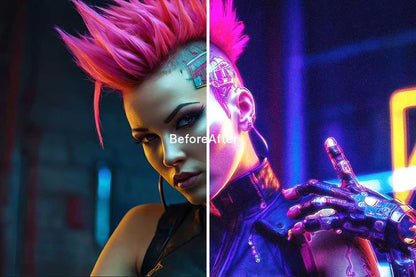 23 Creative Excellence Photoshop Effects Collection