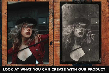 24 Nostalgic Photoshop Effects Bundle - Photoboto