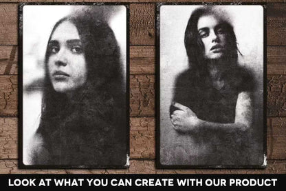 23 Realistic Vintage Photoshop Templates Bundle - Photoboto