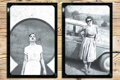 23 Realistic Vintage Photoshop Templates Bundle - Photoboto
