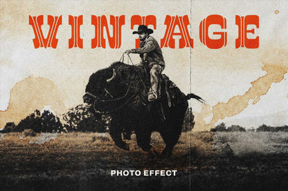 25-In-1 Faded Vintage Photoshop Effects Bundle