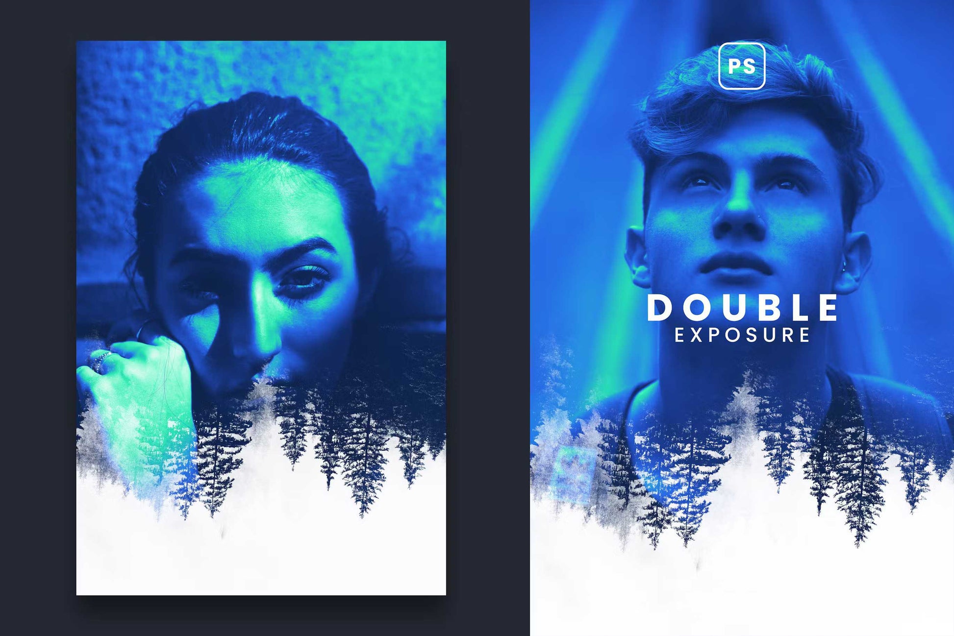 18 Comprehensive Portrait Photoshop Templates Bundle - Photoboto