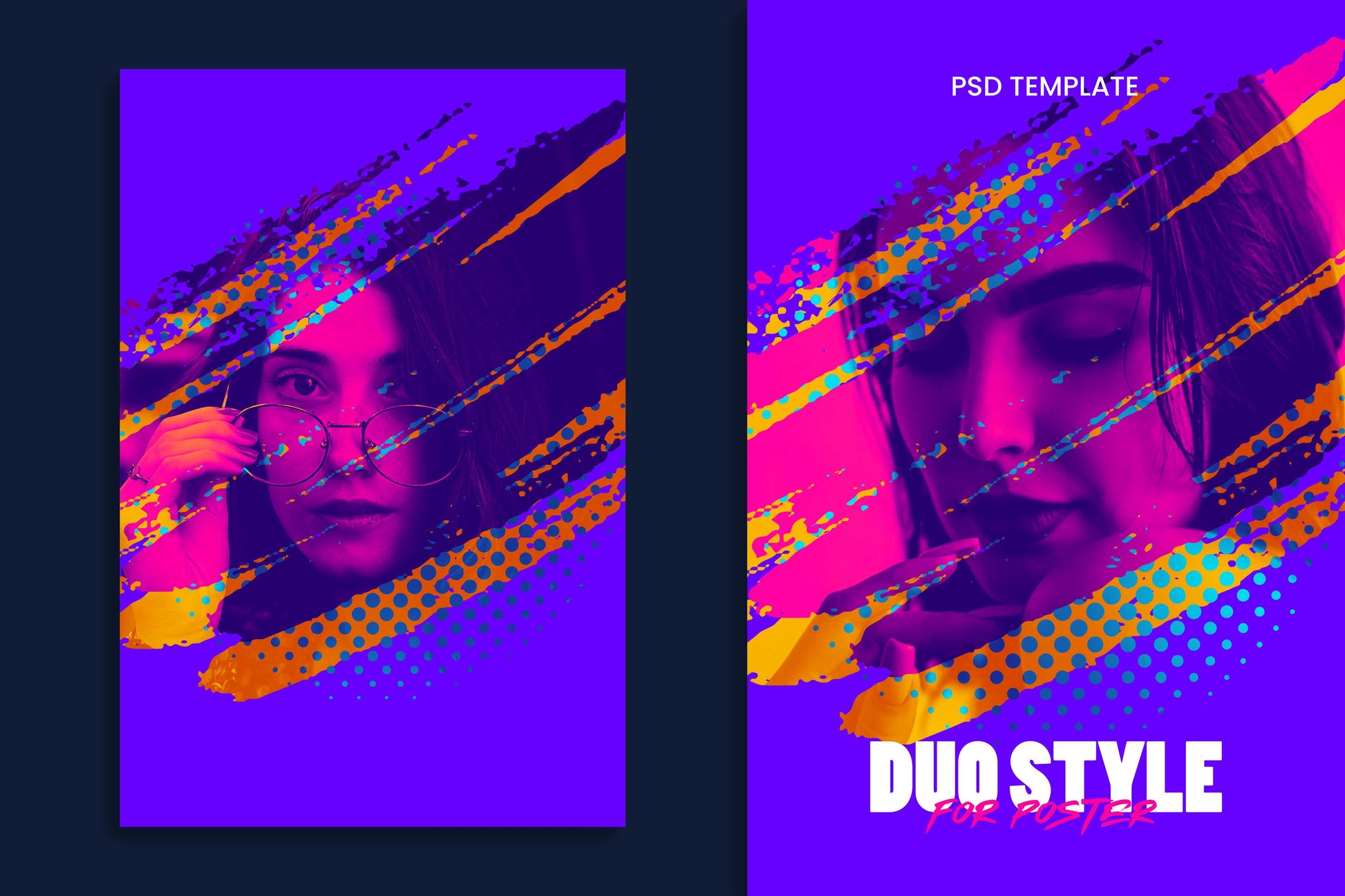 18 Comprehensive Portrait Photoshop Templates Bundle - Photoboto