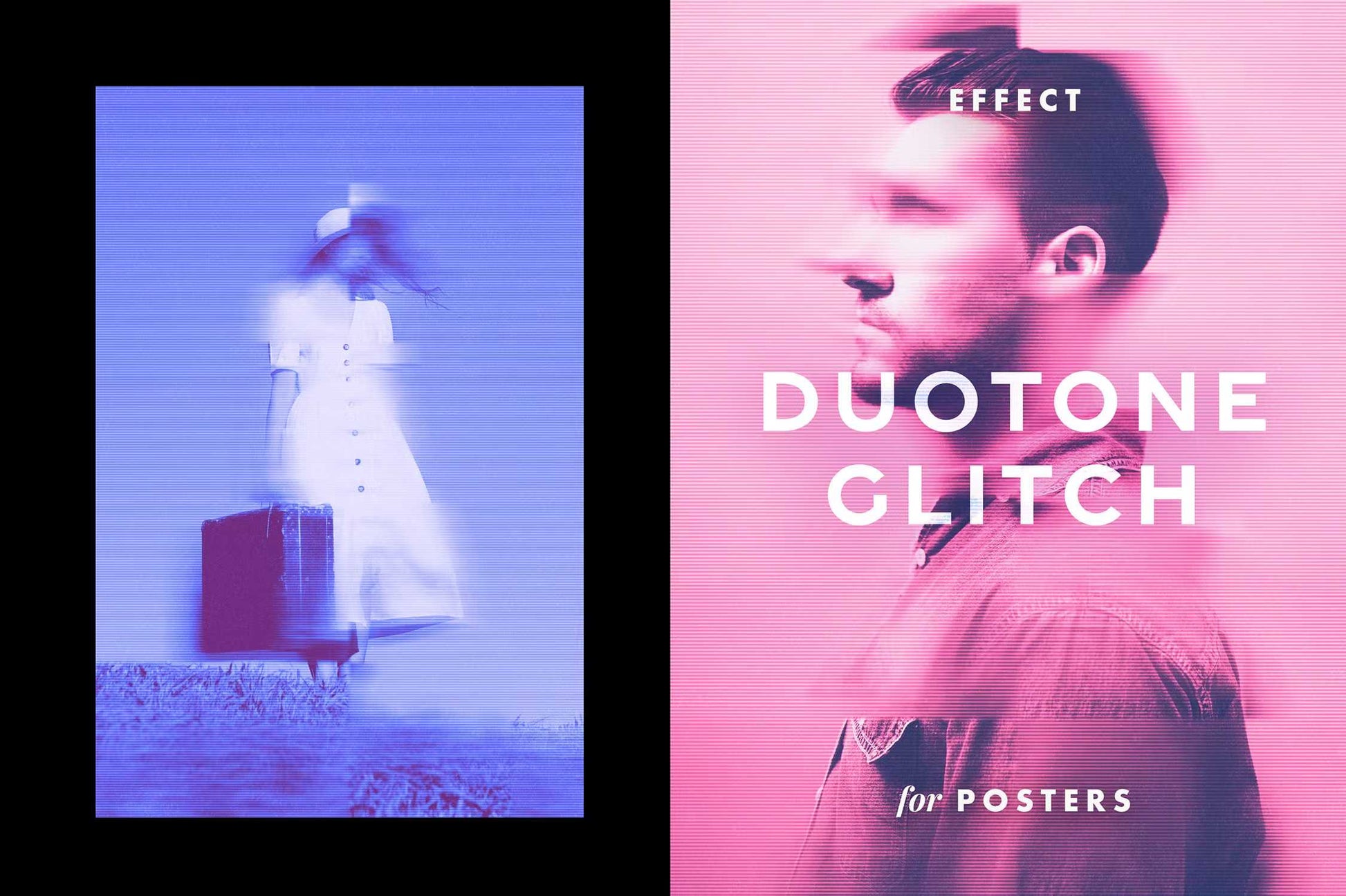 29-In-1 Charming Poster + Portrait Photoshop Templates Bundle - Photoboto