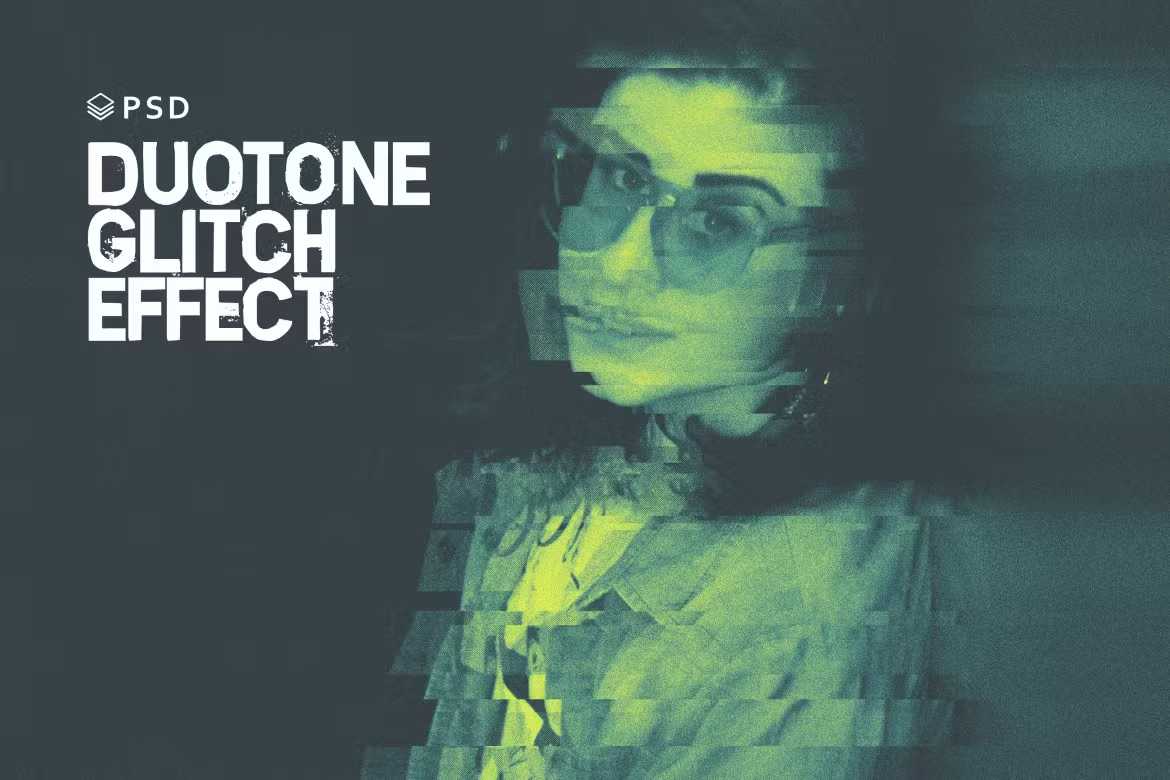 24 Disruptive Glitch Photoshop Effects - Photoboto