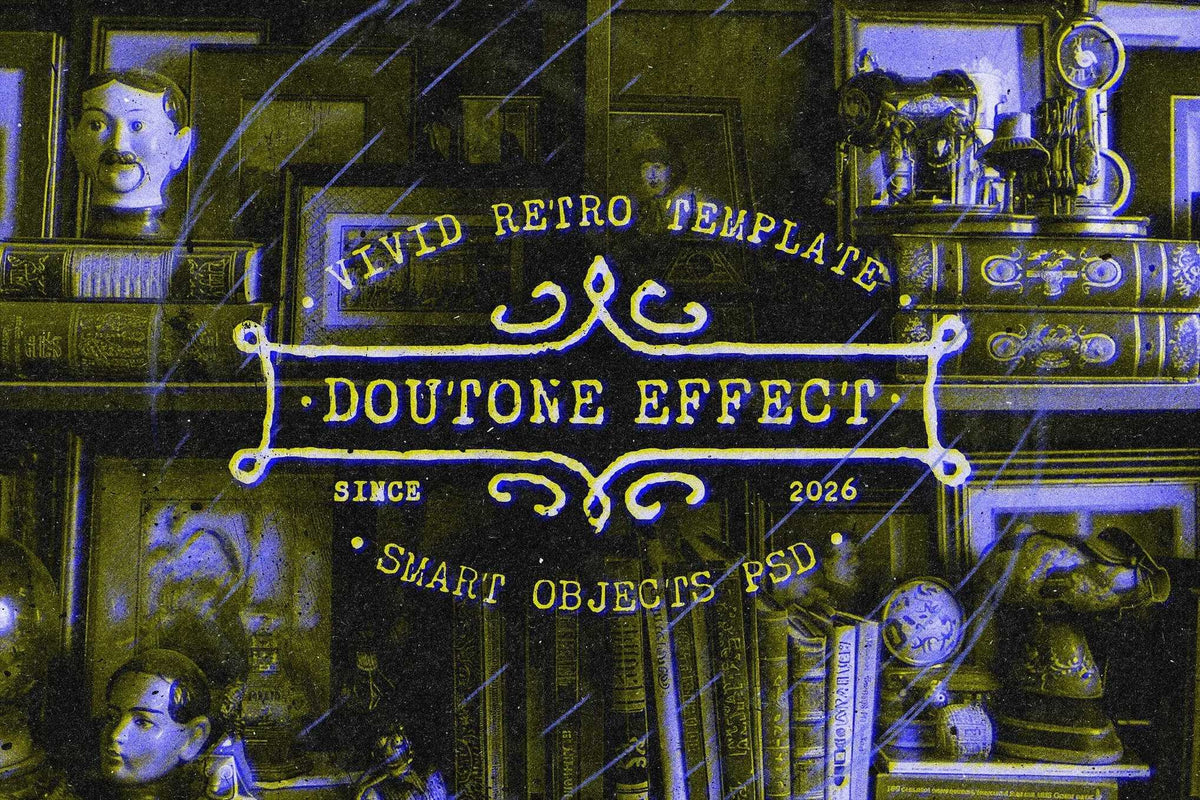 26-In-1 Authentic Retro Photoshop Effects Bundle